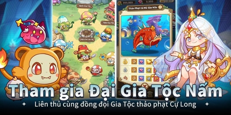 Các sự kiện hot đang được diễn ra tại nấm lùn tiến lên